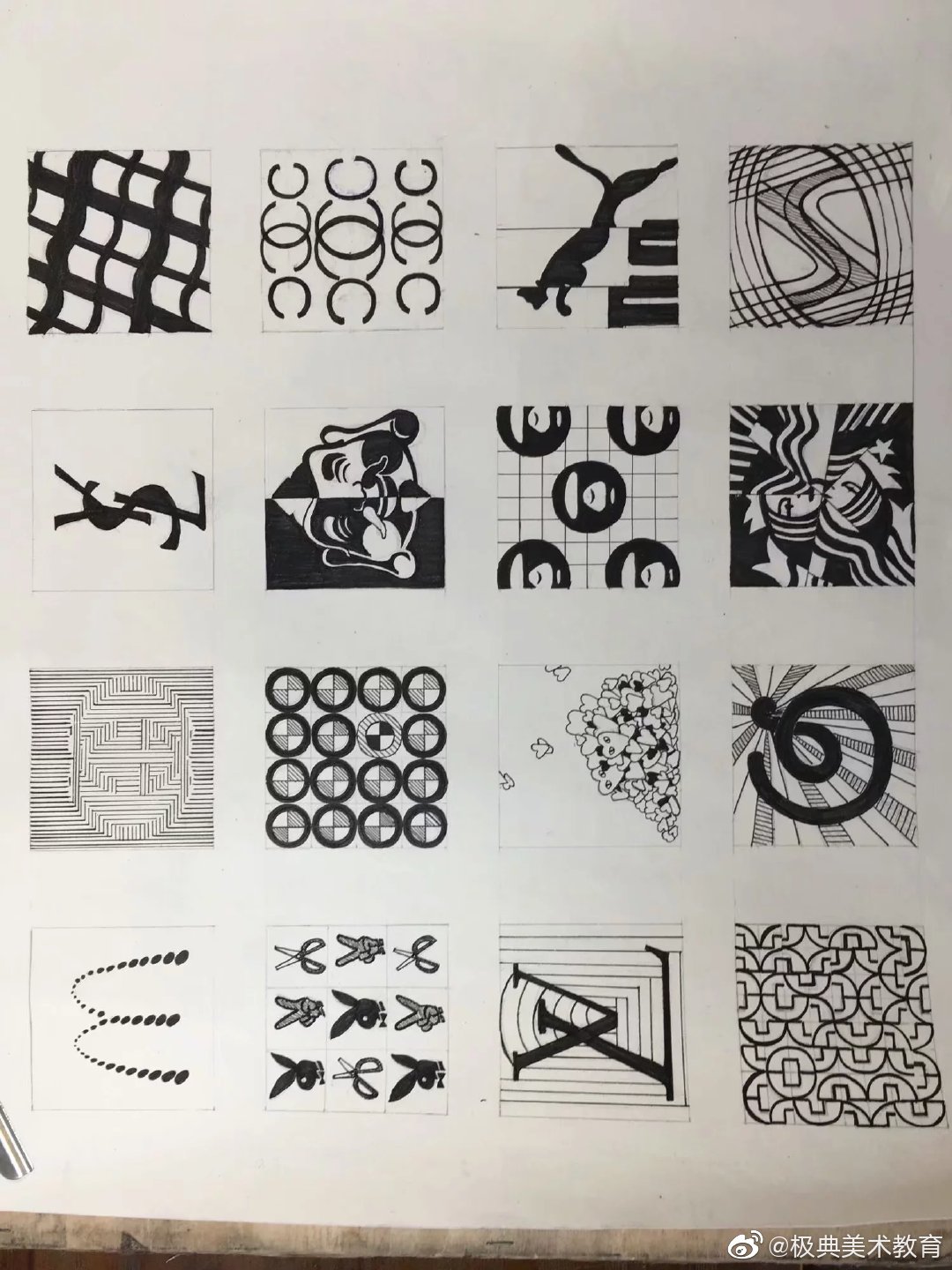 點線面構成 平面構成在美術圖案設計服務中的核心運用